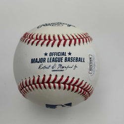 Autographed/Signed Gary Sheffield Rawlings Official Major League ROML Baseball JSA COA