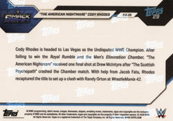 2026 Topps Now WWE Cody Rhodes #29 Red Foil /5 Wrestling Card