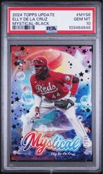 Graded 2024 Topps Update Elly De La Cruz #MYS6 Mystical Black /199 Rookie RC Baseball Card PSA 10 Gem Mint