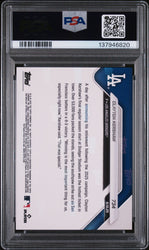 Graded 2025 Topps Now Clayton Kershaw #734 Baseball Card PSA 10 Gem Mint