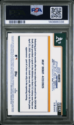 Graded 2025 Topps Update Nick Kurtz #197 Rookie RC Baseball Card PSA 10 Gem Mint