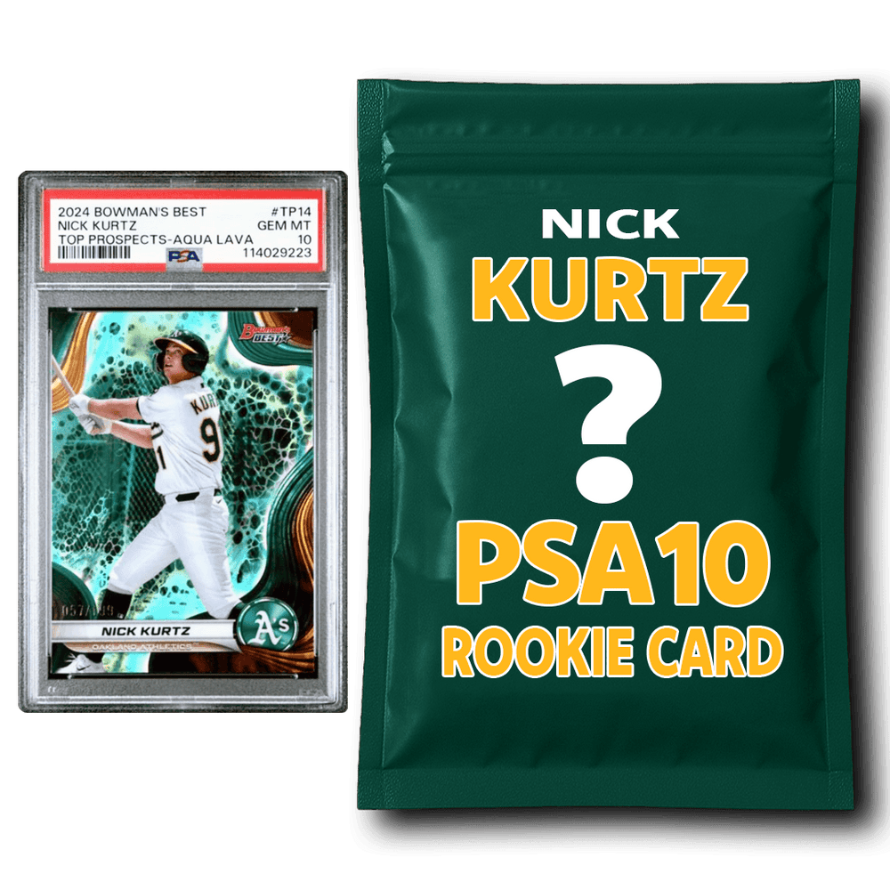 Nick Kurtz PSA 10 Graded Rookie Baseball Card Mystery Pack