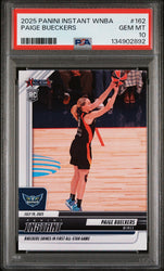 Graded 2025 Panini Instant Paige Bueckers #162 Rookie RC Basketball Card PSA 10 Gem Mint