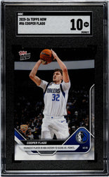 Graded 2025 Topps Now Cooper Flagg #86 Rookie RC Basketball Card SGC 10 Gem Mint