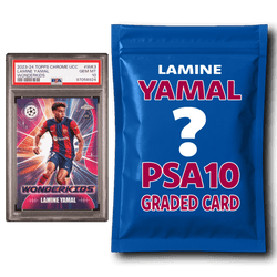 Lamine Yamal PSA 10 Graded Card Mystery Pack