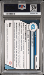 Graded 2023 Topps Bowman U Chrome Drake Maye #200 Refractor Rookie RC Football Card PSA 10 Gem Mint