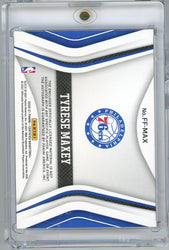 2020 Panini Certified Tyrese Maxey #FF-MAX /99 Freshman Fabric Rookie Patch Auto Rookie RC Basketball Card