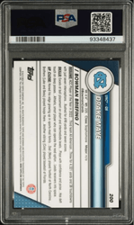 Graded 2023 Topps Bowman U Sapphire Drake Maye #200 Rookie RC Football Card PSA 10 Gem Mint