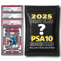 PSA 10 Graded 2025 NFL Football Rookie Card Mystery Box (Ward, Hunter, Jeanty, Dart & More!
