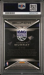 Graded 2022 Panini Black Keegan Murray #69 /35 Copper Rookie RC Basketball Card PSA 10 Gem Mint