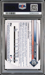 Graded 2025 Topps Bowman Jackson Jobe #50 Rookie RC Baseball Card PSA 10 Gem Mint