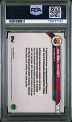 Graded 2024 Topps Now Lamine Yamal/Travis Scott #1 FC Barcelona Soccer Card PSA 10 Gem Mint