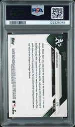 Graded 2025 Topps Now Jacob Wilson #177 Gold /50 Rookie RC Baseball Card PSA 10 Gem Mint