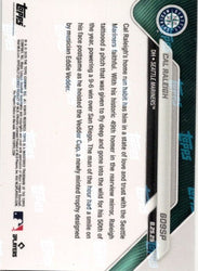 2025 Topps Now Cal Raleigh #609SP Seattle Mariners Baseball Card