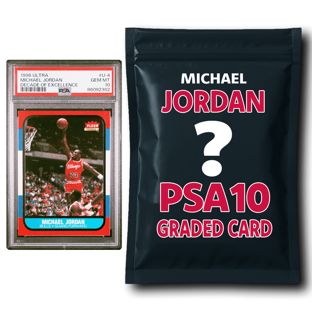 Michael Jordan PSA 10 Graded Basketball Card Mystery Pack