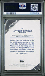 Graded 2024 Topps Resurgence Jayden Daniels #C6 Conductors Rookie RC Football Card PSA 10 Gem Mint