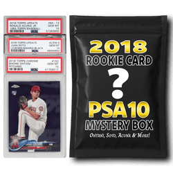 PSA 10 Graded 2018 MLB Baseball Rookie Card Mystery Box (Ohtani, Soto, Acuna & More!)