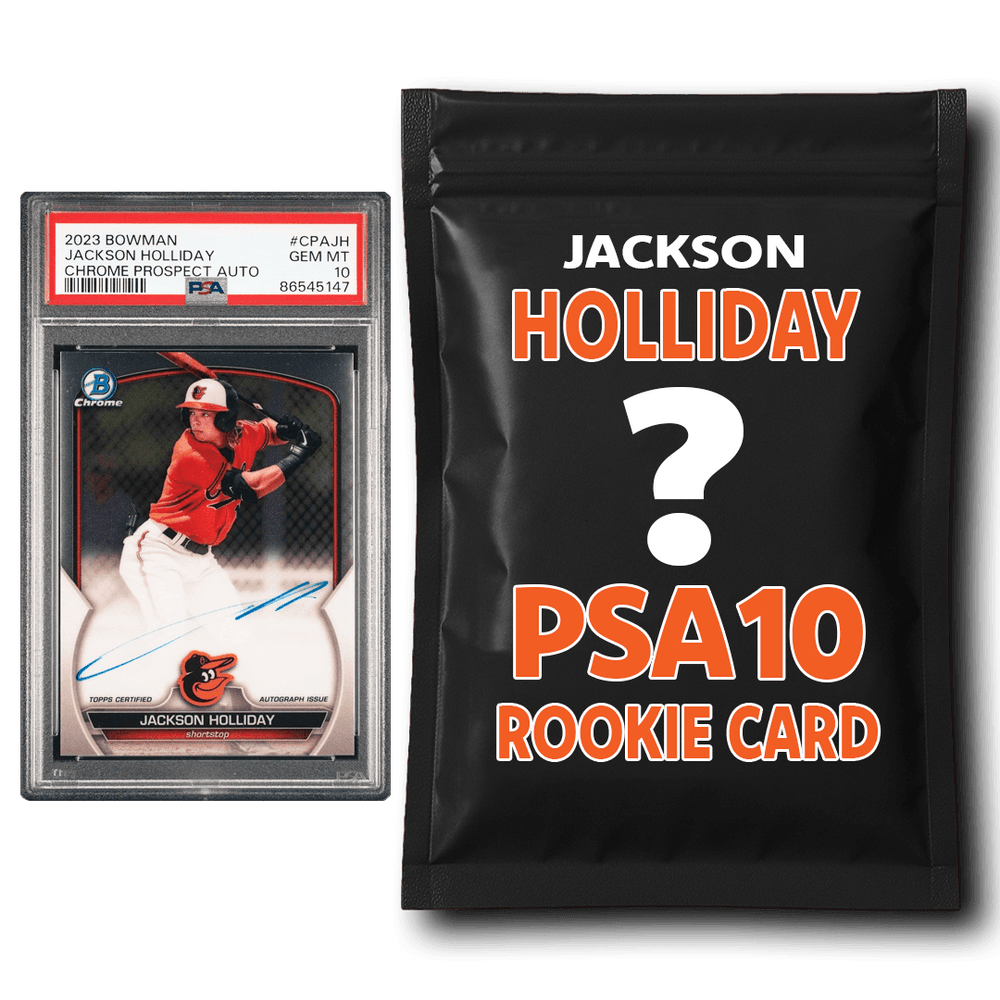 Jackson Holliday PSA 10 Graded Rookie Baseball Card Mystery Pack
