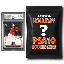 Jackson Holliday PSA 10 Graded Rookie Baseball Card Mystery Pack