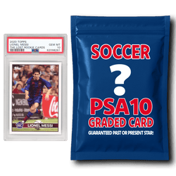 Soccer PSA 10 Graded Card Mystery Pack