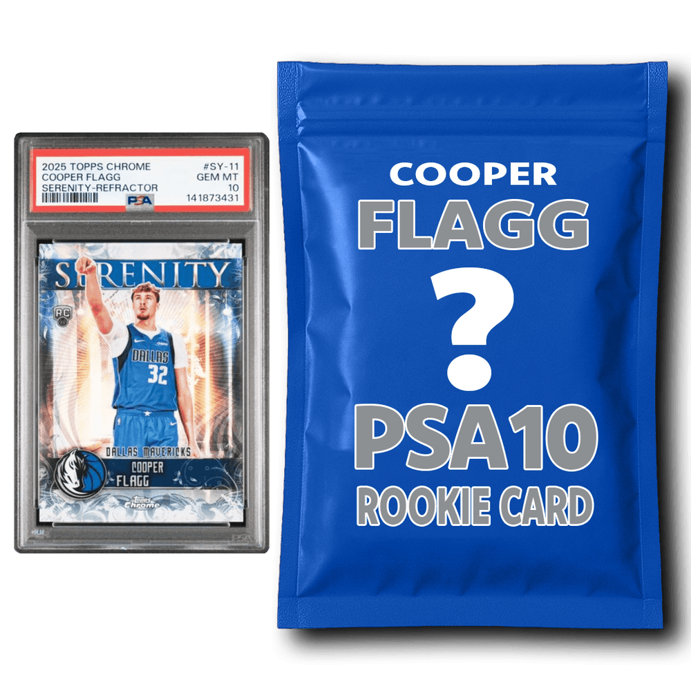 Cooper Flagg PSA 10 Graded Rookie Basketball Card Mystery Pack