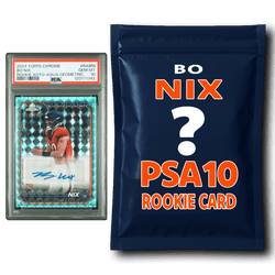 Bo Nix PSA 10 Graded Football Rookie Card Mystery Pack
