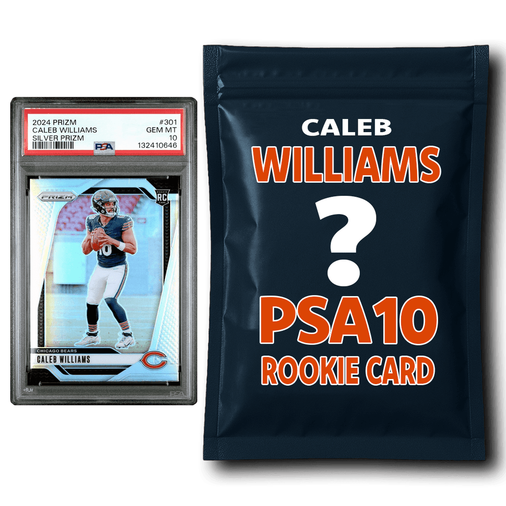 Caleb Williams PSA 10 Graded Football Rookie Card Mystery Pack