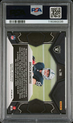 Graded 2024 Panini Mosaic Brock Bowers #286 Camo Pink Rookie RC Football Card PSA 10 Gem Mint
