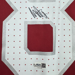 Autographed/Signed Marvin Harrison Jr. Arizona Cardinals Red Authentic Football Jersey Beckett BAS COA