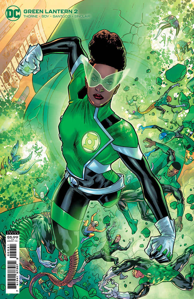Green Lantern #2 B Bryan Hitch Card Stock Variant (05/04/2021) Dc (ONLINE ORDER ONLY)
