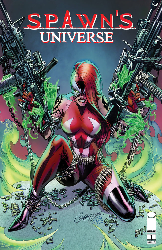 Spawn Universe #1 A J Scott Campbell Todd McFarlane (06/23/2021) Image (ONLINE ORDER ONLY)