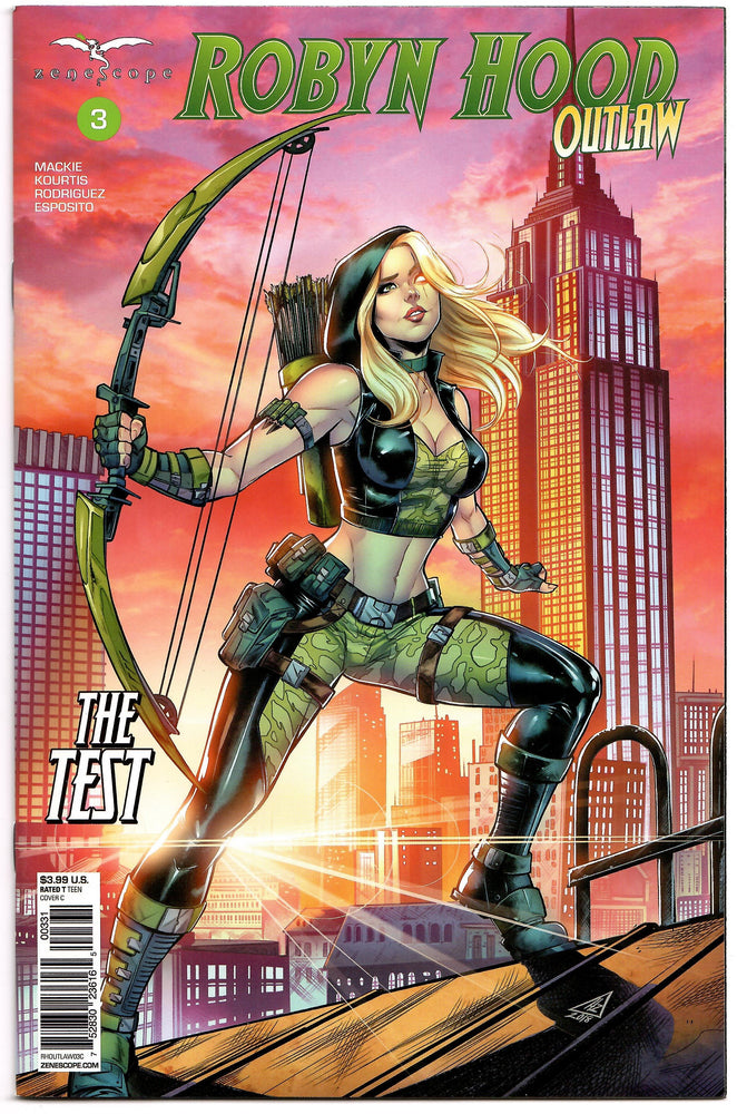 ROBYN HOOD OUTLAW #3 C Hedwin Zaldivar Variant GRIMM FAIRY TALES (04/10/2019) ZENESCOPE (ONLINE ORDER ONLY)