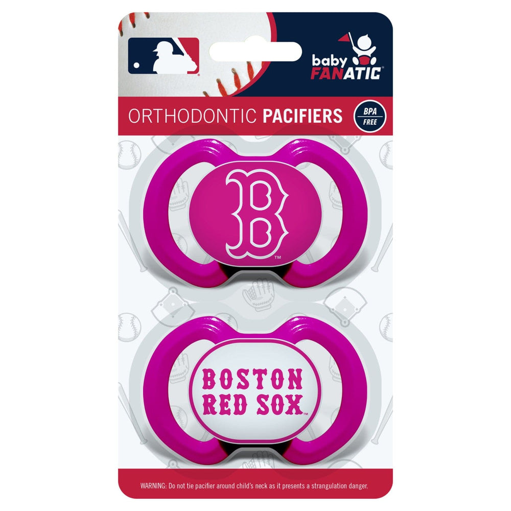 Boston Red Sox - Pink Pacifier 2-Pack (ONLINE ORDER ONLY)