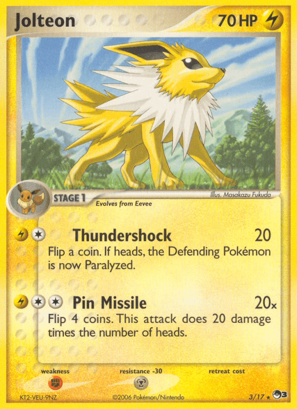 Jolteon (3/17) [POP Series 3] (Online Only)