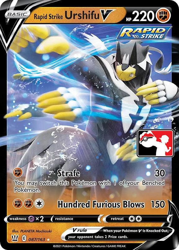 Rapid Strike Urshifu V (087/163) [Prize Pack Series One] (Online Only)