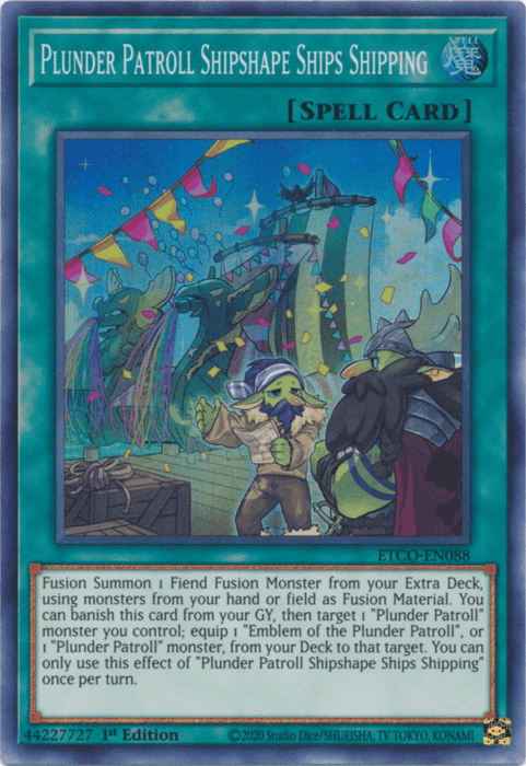 Plunder Patroll Shipshape Ships Shipping [ETCO-EN088] Super Rare (ONLINE ORDER ONLY)