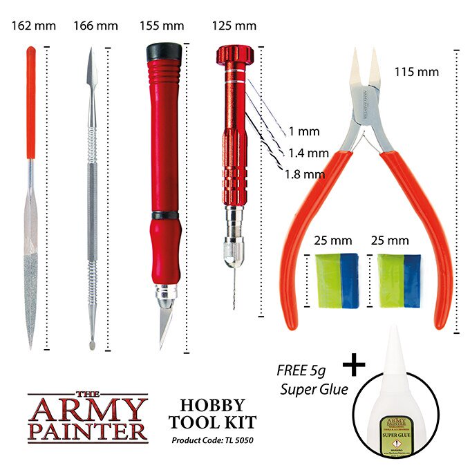 Army Painter Hobby Tool Kit (ONLINE ORDER ONLY)