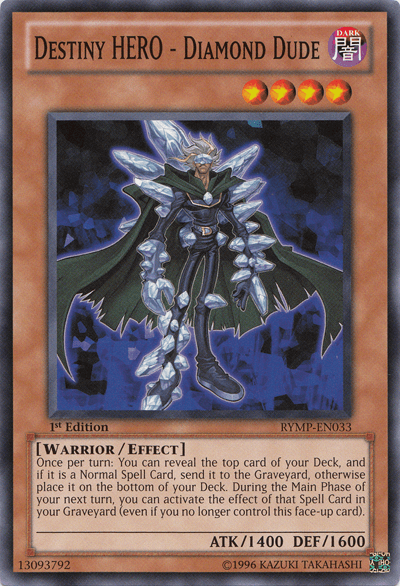 Destiny HERO - Diamond Dude [RYMP-EN033] Common (ONLINE ORDER ONLY)