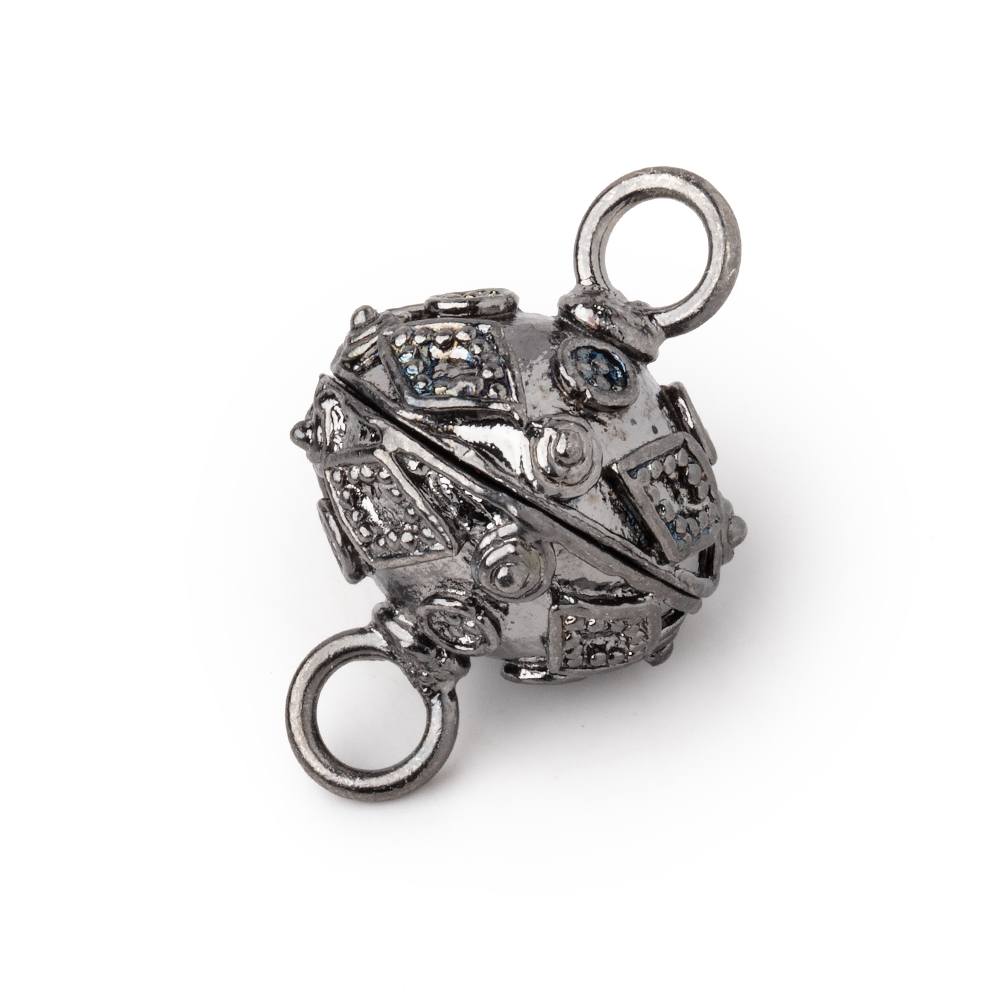 17mm Circle & Kite Design Magnetic Clasp 1 piece (ONLINE ORDER ONLY)