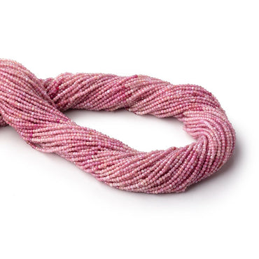 1.7mm Shaded Ruby Micro Faceted Round Beads 13 inch 230 pieces (ONLINE ORDER ONLY)