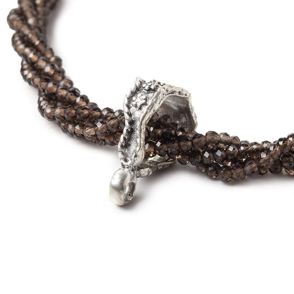 17x10x7mm Antiqued Sterling Silver Bail Set of 2 (ONLINE ORDER ONLY)