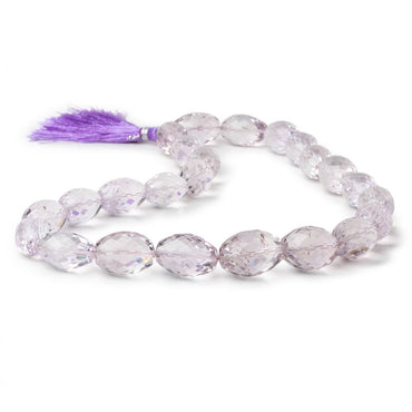 17x12-19x14mm Pink Amethyst Faceted Olive Beads 16 inch 24 pieces AA (ONLINE ORDER ONLY)