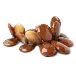 17x12-21x17mm Bruno Jasper Faceted Pear Beads 4 inch 22 pieces AA (ONLINE ORDER ONLY)