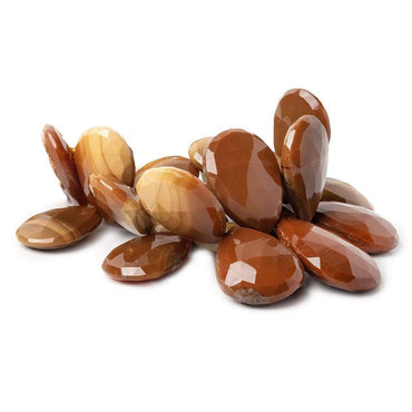 17x12-21x17mm Bruno Jasper Faceted Pear Beads 4 inch 22 pieces AA (ONLINE ORDER ONLY)