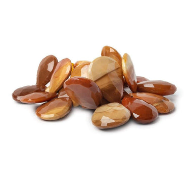 17x12-23x17mm Bruno Jasper Faceted Pear Briolette 4 inch 23 beads AA (ONLINE ORDER ONLY)