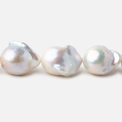 17x13-22x16mm Off White Ultra Baroque Freshwater Pearls 15.25 inch 20 pcs (ONLINE ORDER ONLY)
