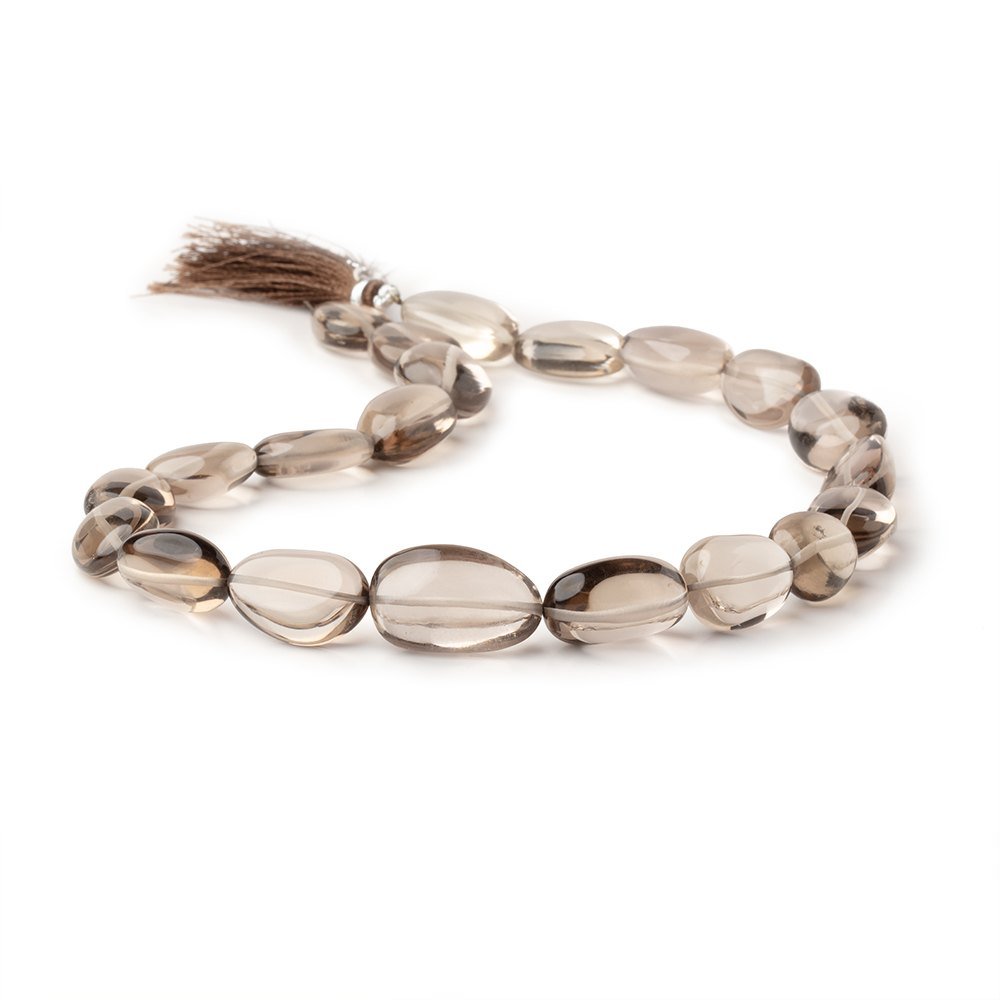 17x13-24x15mm Smoky Quartz Plain Nugget Beads 16 inch 21 pieces (ONLINE ORDER ONLY)