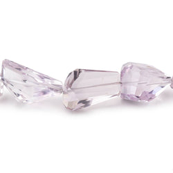 17x14-25x16mm Pink Amethyst Faceted Nuggets 15 inch 19 Beads AAA (ONLINE ORDER ONLY)