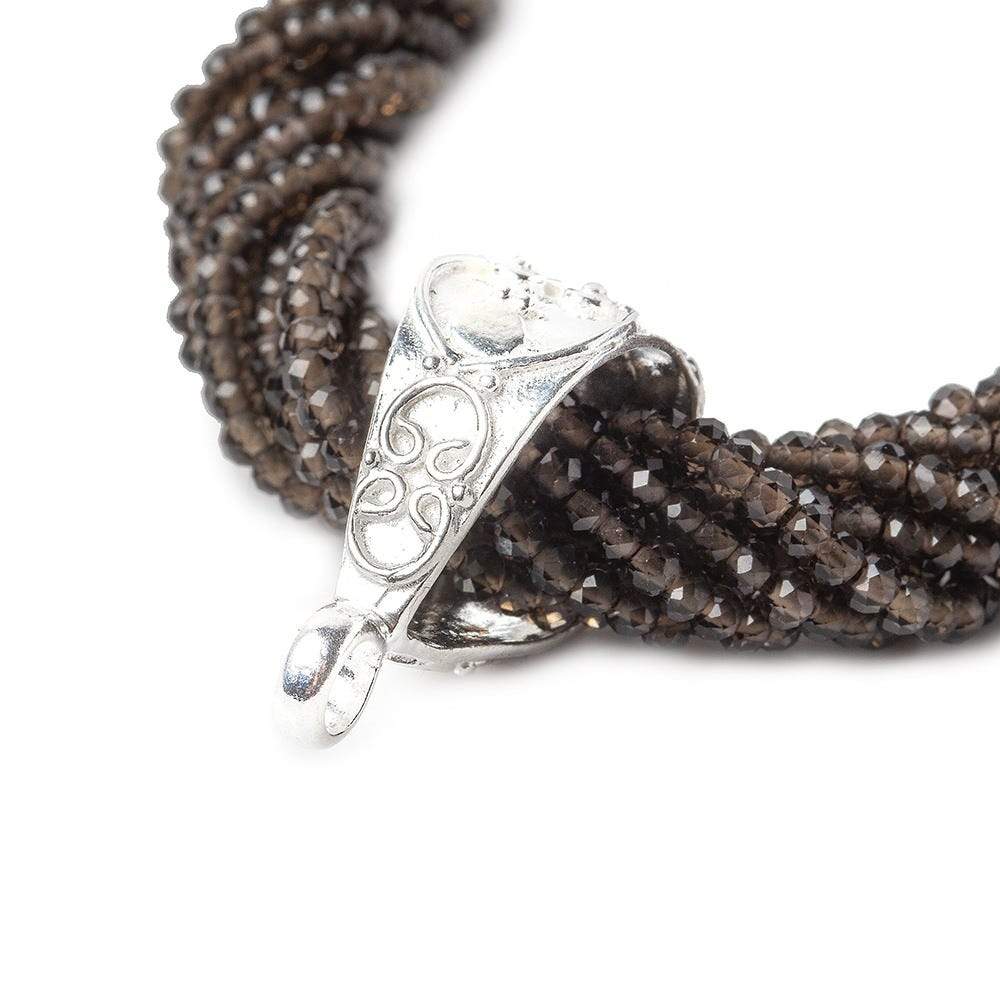 17x7mm Sterling Silver Heart Bail (ONLINE ORDER ONLY)