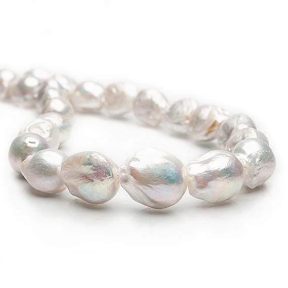 18-21mm Off White Ultra Baroque Freshwater Pearls 16 inch 20 pieces (ONLINE ORDER ONLY)